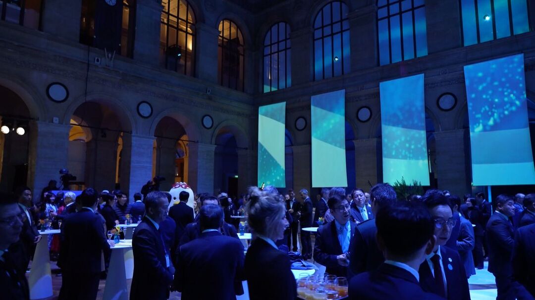 Korea President's — Reception — Keystone Lab, Paris · Palais Brongniart