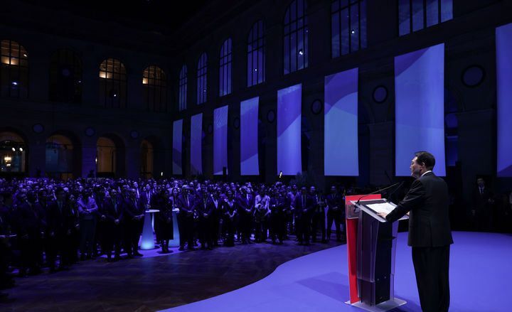 Korea President's — Reception — Paris · Palais Brongniart