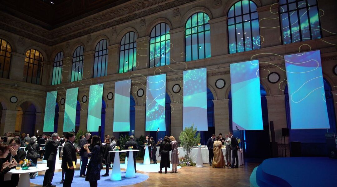 Korea President's — Reception — Keystone Lab, Paris · Palais Brongniart