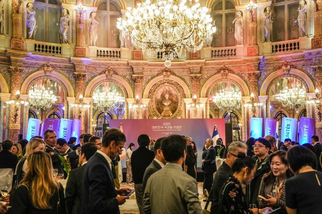 Korea National Holiday — Reception — Keystone Lab, Paris · InterContinental Opera