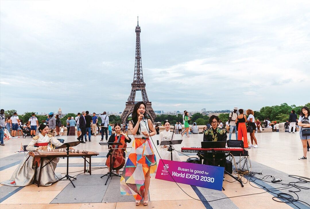 Busan Expo 2030 — Candidacy Campaign — Paris · Citywide