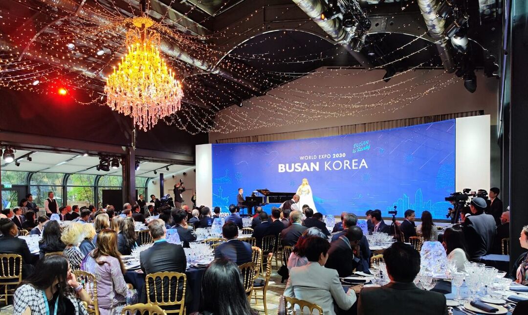 Busan Expo 2030 — Candidacy Campaign — Keystone Lab, Paris · Citywide