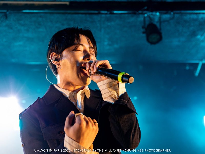 U-Kwon sur sc&egrave;ne au Backstage By the Mill, Paris 2026 — Keystone Lab