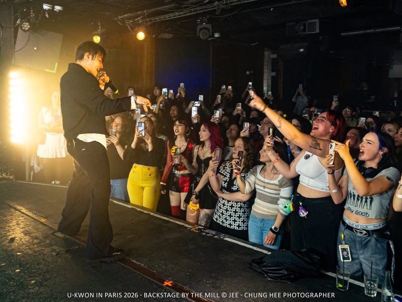 U-Kwon et le public parisien, Backstage By the Mill — Keystone Lab