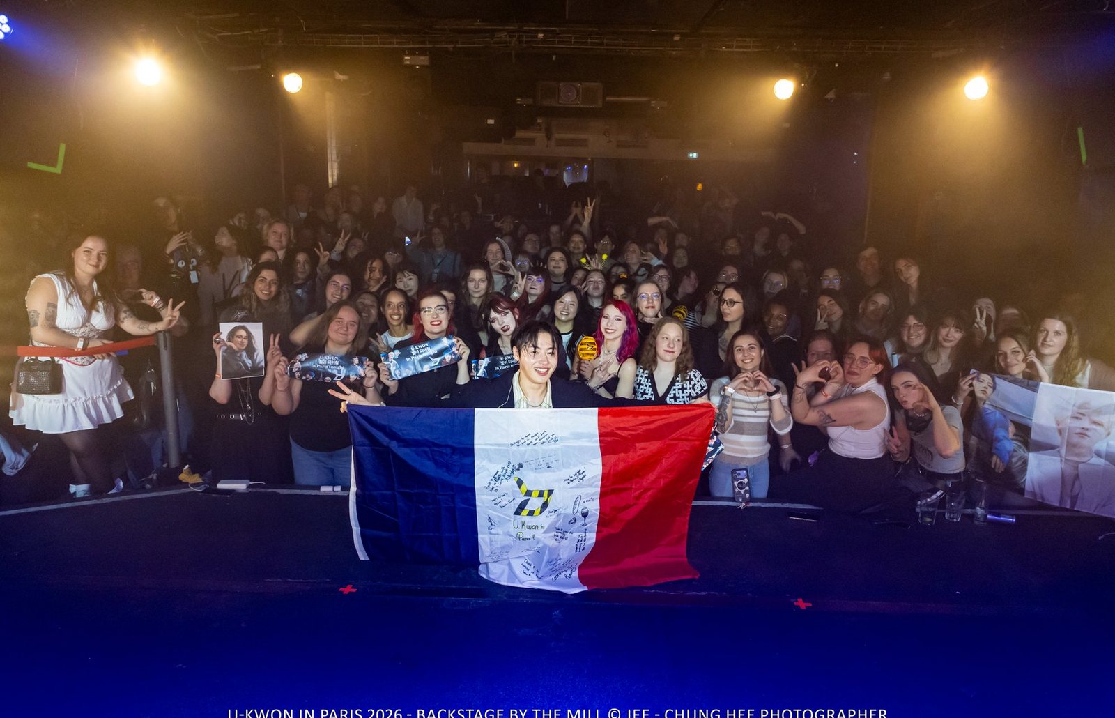 U-Kwon (Block B) — Spring Concert &agrave; Paris — Backstage By the Mill, Paris